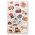 Cartelas de Adesivos Fantasy Stickers - 6 cartelas - Imagem 2
