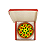Borracha Pizza - 7 unidades - Imagem 2