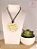 Colar com Pingente de Resina e Flores Naturais - MODEL-20241 - Imagem 14