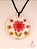 Colar com Pingente de Resina e Flores Naturais - MODEL-20241 - Imagem 12