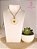 Colar com Pingente de Resina e Flores Naturais - MODEL-20244 - Imagem 5