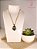 Colar com Pingente de Resina e Flores Naturais - MODEL-20249 - Imagem 3