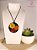 Colar com Pingente de Resina e Flores Naturais - MODEL-202413 - Imagem 4
