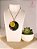 Colar com Pingente de Resina e Flores Naturais - MODEL-202413 - Imagem 1