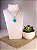 Colar com Pingente de Resina e Flores Naturais - MODEL-202415 - Imagem 3