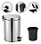 LIXEIRA INOX C/PEDAL 12L SP93712 SUPERPRO - Imagem 4