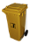 CONTAINER 120L AMARELO 9358AM SUPERPRO - Imagem 2