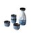 Conjunto Cerâmicas Japonesa para Saque ou Vinho 170ml - 5 pçs - Imagem 2