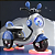 Moto Elétrica Infantil Astronauta - Imagem 3