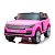 Mini Land Rover Carro Elétrico Infantil Mini Range Evoque A Bateria Brinquedo de 2 Lugares Criança Motorizado Prata Menina Menino 24V Caminhonete - Imagem 2
