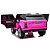 Mini Land Rover Carro Elétrico Infantil Mini Range Evoque A Bateria Brinquedo de 2 Lugares Criança Motorizado Prata Menina Menino 24V Caminhonete - Imagem 7