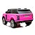 Mini Land Rover Carro Elétrico Infantil Mini Range Evoque A Bateria Brinquedo de 2 Lugares Criança Motorizado Prata Menina Menino 24V Caminhonete - Imagem 9