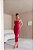 Vestido Midi Flor Liz Vermelho - Imagem 1