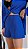 Conjunto Maxblazer Short e Cinto Azul - Imagem 6