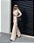 Conjunto Calça Pantalona Bolso Lateral Bege - Imagem 3