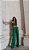 Conjunto Calça e Cropped Flor 3D Verde - Imagem 4