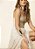 Vestido Capri Natural com Lurex - Imagem 3