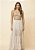 Vestido Capri Natural com Lurex - Imagem 1