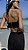 Conjunto Laise Calça + Cropped Preto - Imagem 3