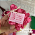 Scrunchie de cetim rosa + Tag - Dia das Mães - Imagem 1