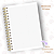 Caderno Diamond | A5 ou Colegial | Fixo ou Reposicionável - Imagem 8