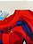 Camiseta com proteção solar UV infantil masculino Homem Aranha - Imagem 6