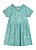 Vestido Infantil Rosa 100% Algodão com Estampa de Corações - Imagem 1
