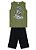 Conjunto Infantil Masculino Skate Dino 100% Algodão - Imagem 1