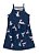 Vestido Infantil feminino Cotton Raposinha - Imagem 1