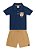 Conjunto Infantil Masculino Polo Brandili Mundi - Imagem 1
