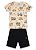Conjunto Infantil Masculino Brandili 100% algodão - Imagem 1