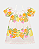 Vestido Infantil Feminino Ciganinha Frutas FAKINI - Imagem 3