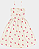 Vestido Juvenil Feminino Fakini em Malha Favo com Estampa de Morangos - Imagem 3