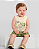 Conjunto Bebê Menino Verão Estampa Crocodilo E Short 100% algodão - Imagem 1