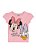 Blusa infantil menina da Minnie Mouse com glitter Brandili - Imagem 3