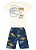 Conjunto infantil menino dino em puff Brandili - Imagem 2