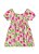 Vestido Infantil Menina ciganinha Floral Brandili - Imagem 3