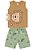 Conjunto Infantil Menino Regata Estampa leaozinho - Imagem 5
