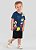 Camiseta infantil menino do Mickey Mouse Brandili - Imagem 1