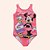 Maio Infantil Menina Minnie Mouse Pink Fakini - Imagem 1