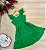 Vestido Infantil Menina Maria Verde Pinho - Imagem 1