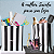 25 Sacolas Listradas Preta P – 18,5LX22AX9Fcm - Imagem 6