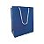 20 Sacolas Basica Azul P – 18,5LX22AX9Fcm - Imagem 1