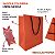 20 Sacolas Basica Laranja P – 18,5LX22AX9Fcm - Imagem 3