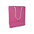 20 Sacolas Basica Rosa P – 18,5LX22AX9Fcm - Imagem 1