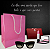 20 Sacolas Basica Rosa P – 18,5LX22AX9Fcm - Imagem 6