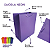 20 Sacolas Coloridas Linha Neon Fluorescente Roxo P –18,5LX22AX9Fcm - Imagem 3