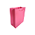 20 Sacolas Coloridas Linha Neon Fluorescente Rosa P –18,5LX22AX9Fcm - Imagem 1