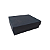 Caixa para Presente Tampa e fundo - Papel Preto 16x13x5cm Pacotes c/20 Unds. - Imagem 1