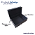 Caixa para Presente Tampa e fundo - Papel Preto 16x13x5cm Pacotes c/20 Unds. - Imagem 2